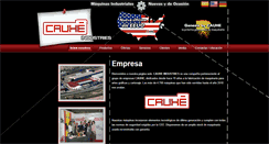 Desktop Screenshot of cauhe-industries.com